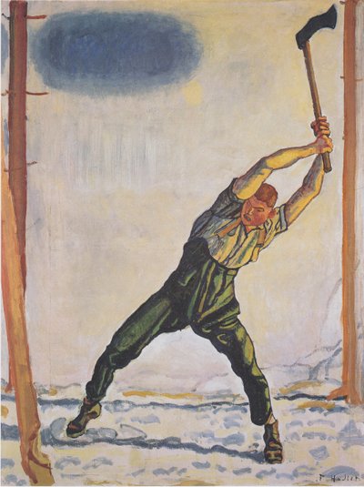 The Woodcutter by Ferdinand Hodler